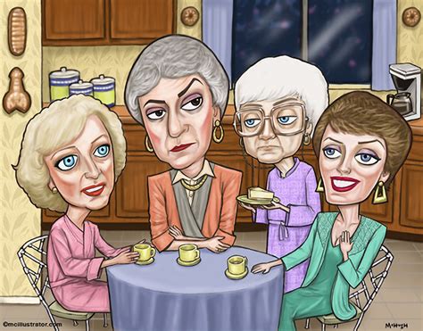 the golden girls drawing